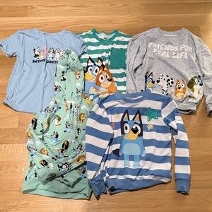 Little Sleepies Bluey Bundle size 8